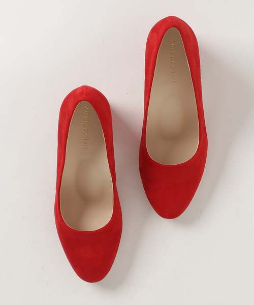 PAGEBOY（ページボーイ）の「スエードヒールパンプス（パンプス・レディース・レッド/ラベンダー/ブラック/グレー・MEDIUM/LARGE）」の19枚目の写真