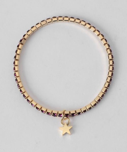 SHIPS for women（シップスフォーウィメン）の「ゴム ブレスレット（ブレスレット・レディース・ライトホワイト/オフホワイト/ブラック/ブラウン系その他/レッド/ブルー/ピンク/グリーン/パープル/グレー/ピンク系その他/オレンジ/ライトブルー/ホワイト/ダークグレー/ワイン/ネイビー・ONE SIZE）」の12枚目の写真