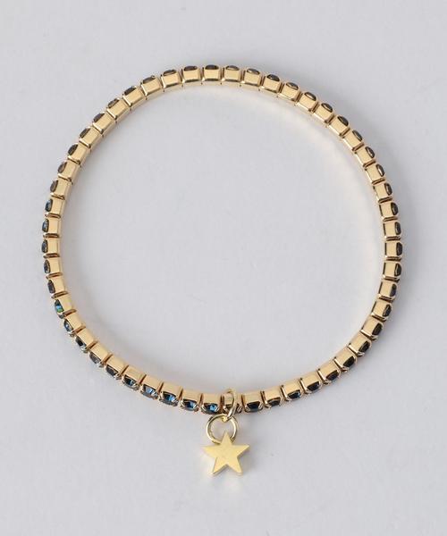 SHIPS for women（シップスフォーウィメン）の「ゴム ブレスレット（ブレスレット・レディース・ライトホワイト/オフホワイト/ブラック/ブラウン系その他/レッド/ブルー/ピンク/グリーン/パープル/グレー/ピンク系その他/オレンジ/ライトブルー/ホワイト/ダークグレー/ワイン/ネイビー・ONE SIZE）」の10枚目の写真