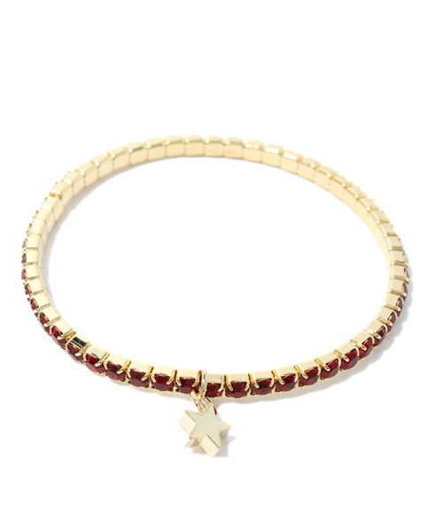 SHIPS for women（シップスフォーウィメン）の「ゴム ブレスレット（ブレスレット・レディース・ライトホワイト/オフホワイト/ブラック/ブラウン系その他/レッド/ブルー/ピンク/グリーン/パープル/グレー/ピンク系その他/オレンジ/ライトブルー/ホワイト/ダークグレー/ワイン/ネイビー・ONE SIZE）」の15枚目の写真