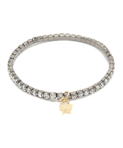 SHIPS for women（シップスフォーウィメン）の「ゴム ブレスレット（ブレスレット・レディース・ライトホワイト/オフホワイト/ブラック/ブラウン系その他/レッド/ブルー/ピンク/グリーン/パープル/グレー/ピンク系その他/オレンジ/ライトブルー/ホワイト/ダークグレー/ワイン/ネイビー・ONE SIZE）」の6枚目の写真