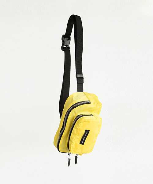 STANDARD SUPPLY(スタンダード サプライ)の「PACKABLE WAIST BAG パッカブルウエストバッグ(ボディバッグ/ウエストポーチ)」|イエロー