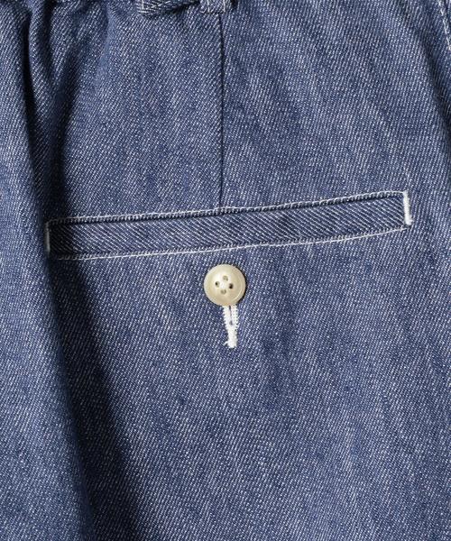 coen(コーエン)の「フレンチリネンブレンドワイドパンツ(その他パンツ・レディース・ベージュ/ネイビー・SMALL/MEDIUM/LARGE)」の7枚目の写真