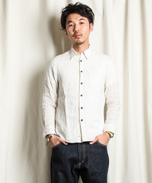 EEL | 陶器釦のシャツ4 SV(シャツ/ブラウス)