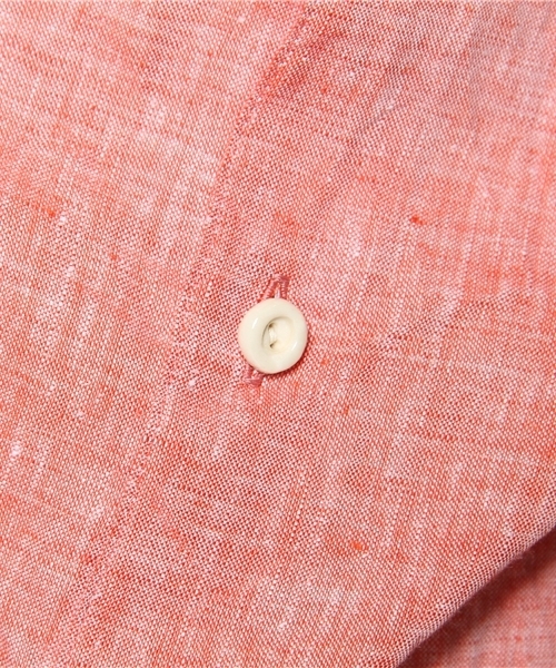 EEL（イール）の「陶器釦のシャツ4 SV（シャツ/ブラウス・メンズ・レッド/ネイビー/ホワイト・SMALL/MEDIUM/LARGE）」の9枚目の写真