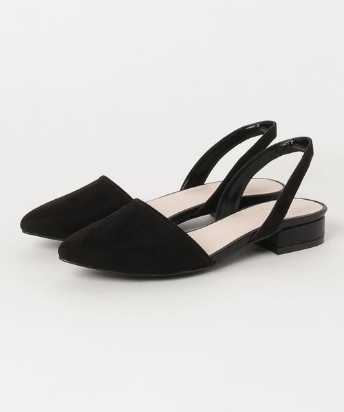 N.（N. Natural Beauty Basic）（エヌエヌナチュラルビューティーベーシック）の「バックストラップフラットパンプス（パンプス・レディース・ブラック/ブラック系その他/ベージュ/レッド・LARGE/MEDIUM/SMALL）」の13枚目の写真
