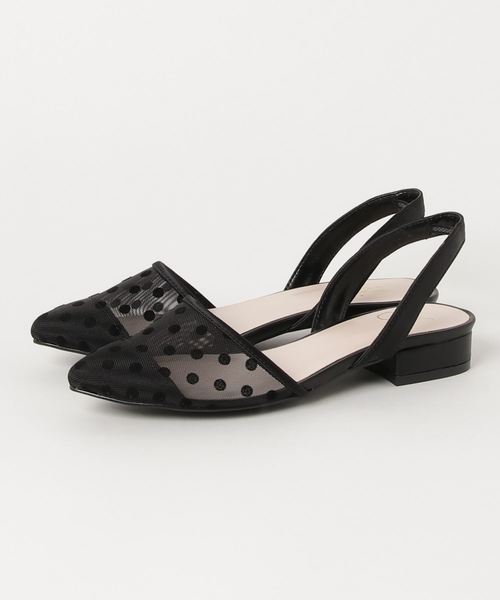 N.（N. Natural Beauty Basic）（エヌエヌナチュラルビューティーベーシック）の「バックストラップフラットパンプス（パンプス・レディース・ブラック/ブラック系その他/ベージュ/レッド・LARGE/MEDIUM/SMALL）」の15枚目の写真