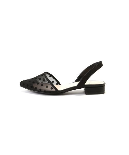 N.（N. Natural Beauty Basic）（エヌエヌナチュラルビューティーベーシック）の「バックストラップフラットパンプス（パンプス・レディース・ブラック/ブラック系その他/ベージュ/レッド・LARGE/MEDIUM/SMALL）」の14枚目の写真