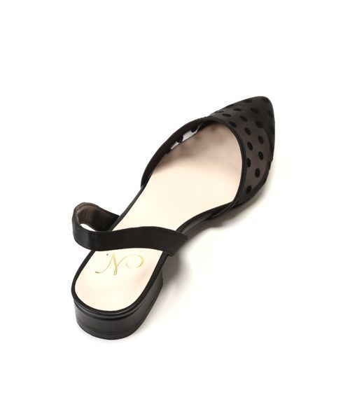 N.（N. Natural Beauty Basic）（エヌエヌナチュラルビューティーベーシック）の「バックストラップフラットパンプス（パンプス・レディース・ブラック/ブラック系その他/ベージュ/レッド・LARGE/MEDIUM/SMALL）」の9枚目の写真