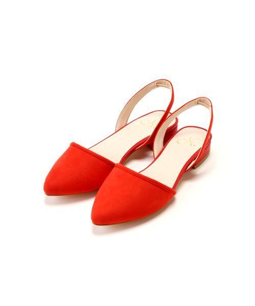 N.（N. Natural Beauty Basic）（エヌエヌナチュラルビューティーベーシック）の「バックストラップフラットパンプス（パンプス・レディース・ブラック/ブラック系その他/ベージュ/レッド・LARGE/MEDIUM/SMALL）」の18枚目の写真