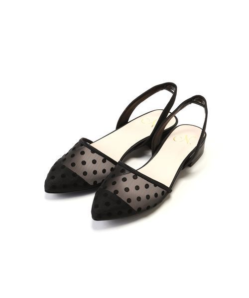 N.（N. Natural Beauty Basic）（エヌエヌナチュラルビューティーベーシック）の「バックストラップフラットパンプス（パンプス・レディース・ブラック/ブラック系その他/ベージュ/レッド・LARGE/MEDIUM/SMALL）」の19枚目の写真