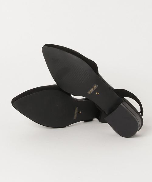 N.（N. Natural Beauty Basic）（エヌエヌナチュラルビューティーベーシック）の「バックストラップフラットパンプス（パンプス・レディース・ブラック/ブラック系その他/ベージュ/レッド・LARGE/MEDIUM/SMALL）」の6枚目の写真