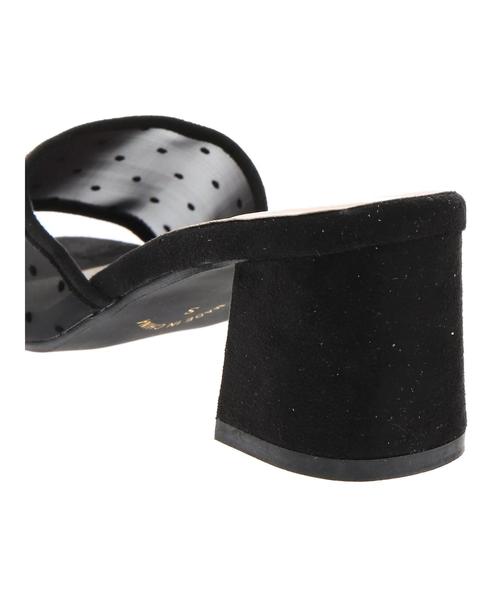 koe（コエ）の「ドットミュール（サンダル・レディース・ホワイト/ブラック・M/L/S）」の6枚目の写真