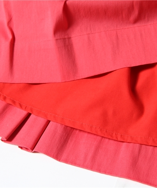 Ray BEAMS（レイビームス）の「○Ray BEAMS / タックギャザーミニスカート（スカート・レディース・レッド系その他/ブルー系その他・0/1）」の10枚目の写真