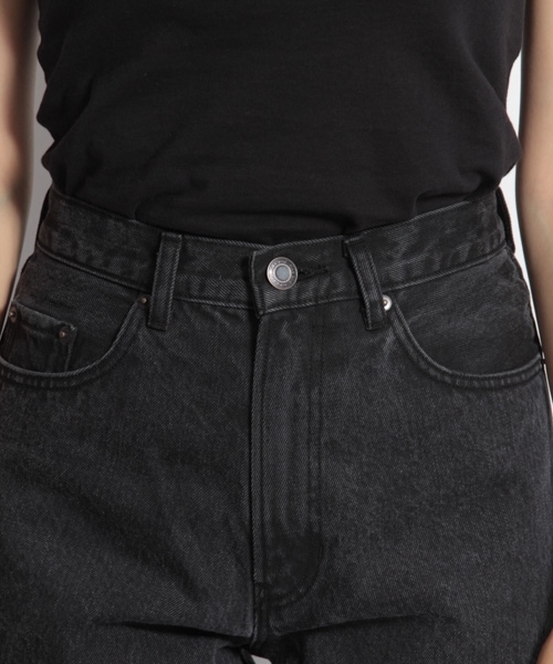 niko and...（ニコアンド）の「MOM'Sデニムパンツ（デニムパンツ・レディース・ブラック/ブルー・MEDIUM/LARGE）」の11枚目の写真