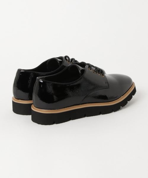 byあしながおじさん（バイアシナガオジサン）の「◆ byあしながおじさん ◆ レースアップシューズ　8710111（ドレスシューズ・レディース・ブラック/クリアブラック/ゴールド/グレー・M/L/LL/S）」の5枚目の写真