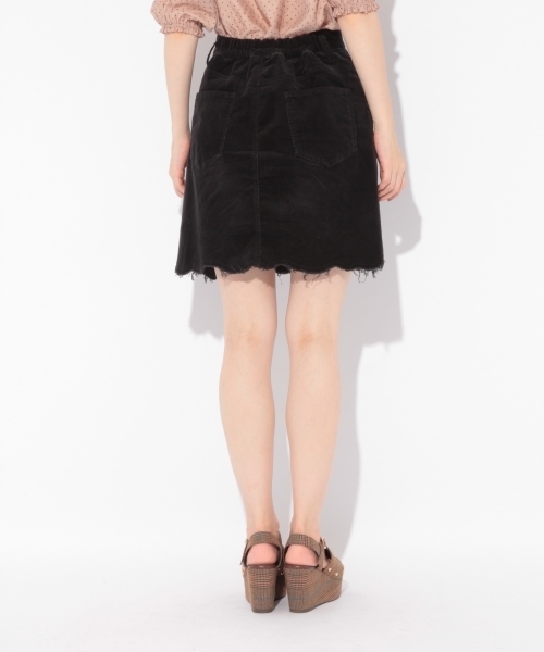 Heather（ヘザー）の「アシメヘムコーデュロイスカート　808979（スカート・レディース・ブラック/パープル/ブラウン・SMALL/MEDIUM）」の9枚目の写真