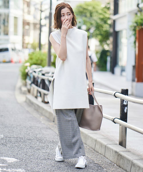 RIVE DROITE(リヴドロワ)の「ガンクラブワイドパンツ(その他パンツ・レディース・ブラウン/グレー・1/0)」の9枚目の写真