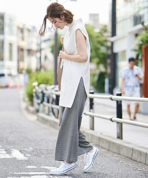 RIVE DROITE(リヴドロワ)の「ガンクラブワイドパンツ(その他パンツ・レディース・ブラウン/グレー・1/0)」の10枚目の写真