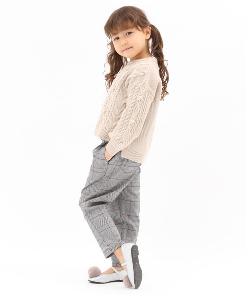 GLOBAL WORK（グローバルワーク）の「【キッズ】チェックテーパードパンツ/802171（その他パンツ・キッズ・グレー系その他/ブルー系その他・SMALL/MEDIUM/LARGE/X-LARGE/XX-LARGE）」の19枚目の写真