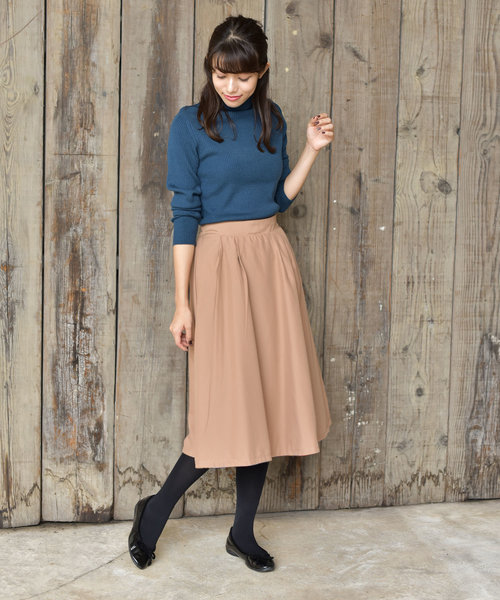 rps（アールピーエス）の「リブタートルニットプルオーバー（ニット/セーター・レディース・オフホワイト/ブラック/ダークグリーン/ブルー・M/L）」の11枚目の写真