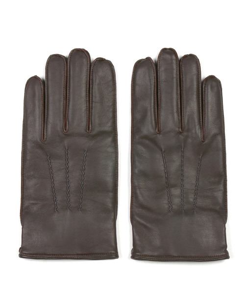 Paul Smith(ポールスミス)の「ARTIST STRIPE BELT LEATHER GLOVE / 280751 TSG(手袋・メンズ・ブラック/ブラウン・FREE)」の3枚目の写真