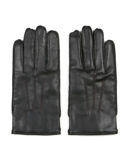 Paul Smith(ポールスミス)の「ARTIST STRIPE BELT LEATHER GLOVE / 280751 TSG(手袋・メンズ・ブラック/ブラウン・FREE)」の5枚目の写真