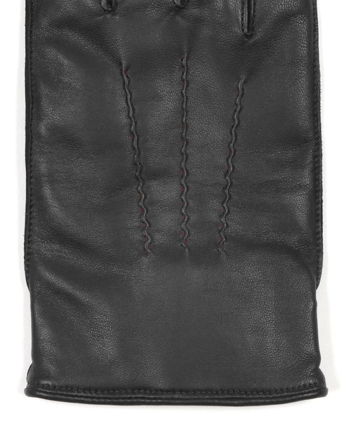 Paul Smith(ポールスミス)の「ARTIST STRIPE BELT LEATHER GLOVE / 280751 TSG(手袋・メンズ・ブラック/ブラウン・FREE)」の7枚目の写真