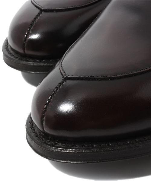 NANO universe（ナノユニバース）の「nano・universe x madras/ dress（ドレスシューズ・メンズ・バーガンディー/ブラック・26/26.5/25/25.5）」の6枚目の写真