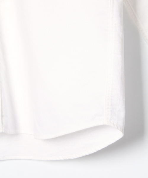 GLOBAL WORK（グローバルワーク）の「オックスフォードボタンダウンシャツ/813898（シャツ/ブラウス・メンズ・ホワイト/ライトブルー/ネイビー/ベージュ/グリーン系その他/コーラル・SMALL/MEDIUM/LARGE/X-LARGE）」の10枚目の写真