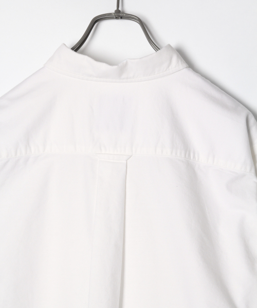 GLOBAL WORK（グローバルワーク）の「オックスフォードボタンダウンシャツ/813898（シャツ/ブラウス・メンズ・ホワイト/ライトブルー/ネイビー/ベージュ/グリーン系その他/コーラル・SMALL/MEDIUM/LARGE/X-LARGE）」の12枚目の写真