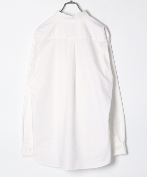 GLOBAL WORK（グローバルワーク）の「オックスフォードボタンダウンシャツ/813898（シャツ/ブラウス・メンズ・ホワイト/ライトブルー/ネイビー/ベージュ/グリーン系その他/コーラル・SMALL/MEDIUM/LARGE/X-LARGE）」の7枚目の写真