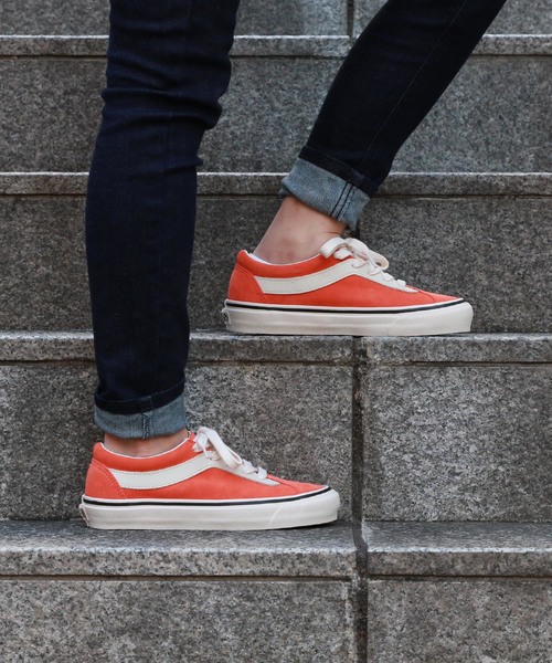 VANS（バンズ）の「VANS BOLD NI VN0A3WLPVLM（スニーカー・レディース・オレンジ・23.5cm/23cm/24.5cm/24cm）」の10枚目の写真