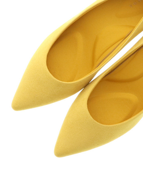 RANDA（ランダ）の「ストレスフリー/ポインテッドトゥパンプス（パンプス・レディース・ブラック/イエロー/グレイッシュベージュ・22/22.5/23/23.5/24/24.5/25/25.5）」の6枚目の写真