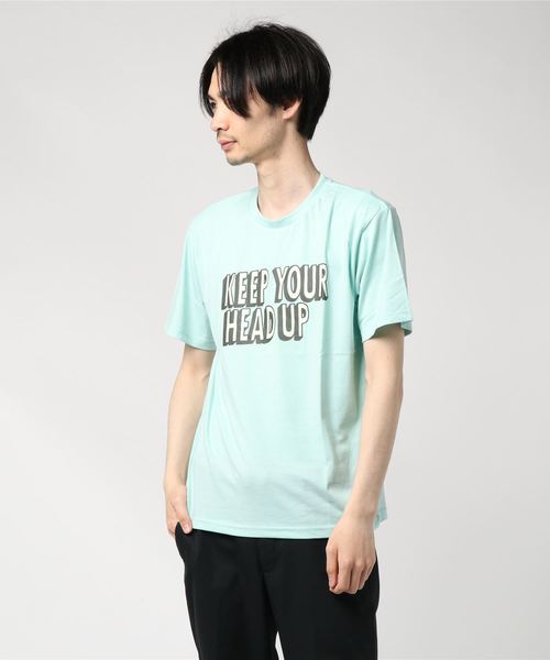 IGNIO(イグニオ)の「グラフィックTシャツ(半袖)(Tシャツ/カットソー・メンズ・レッド/ライトグリーン/ピンク/ネイビー/グリーン系その他/ダークグリーン/ブルー・L/M/XL/S)」の4枚目の写真