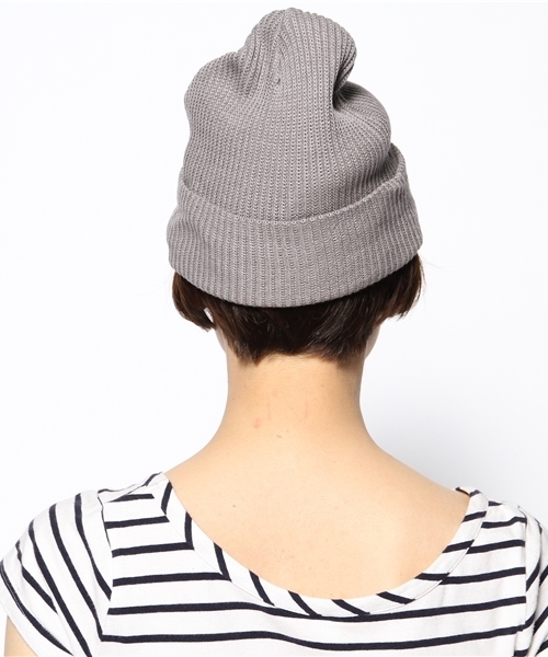 Ray BEAMS（レイビームス）の「Ray BEAMS / 細リブワッチ14ss（ニットキャップ/ビーニー・レディース・ホワイト/ライトグレー/ブラック/ネイビー・ONE SIZE）」の7枚目の写真