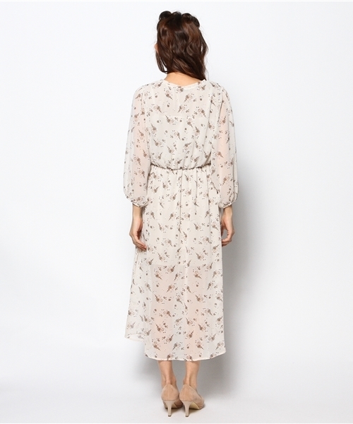 Kastane（カスタネ）の「シフォンプリントワンピース（ワンピース・レディース・その他1/その他/その他16・FREE）」の6枚目の写真