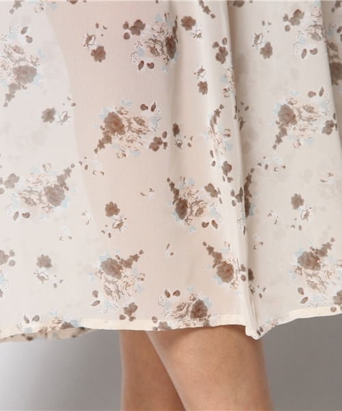 Kastane（カスタネ）の「シフォンプリントワンピース（ワンピース・レディース・その他1/その他/その他16・FREE）」の9枚目の写真