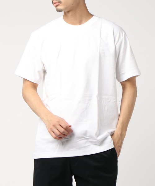 HANES（ヘインズ）の「Hanes/へインズ BEEFY/ビーフィー 無地 クルーネック 半袖Tシャツ/パックT（Tシャツ/カットソー・メンズ・ホワイト/ブラック/グレー/ネイビー・S/M/L/XL）」の10枚目の写真