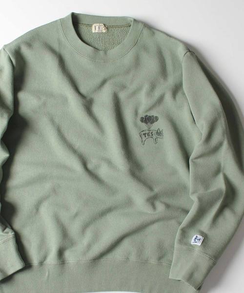 The Endless Summer(エンドレスサマー)の「TES BALLOON BUHI CREW NECK SWEAT(スウェット)」|グリーン系その他3