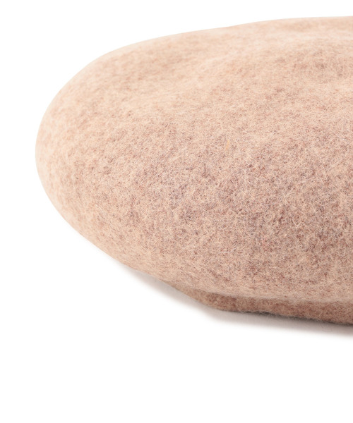 ROPE' PICNIC(ロペピクニック)の「ビッグフェルトベレー帽(ハンチング/ベレー帽・レディース・ブラック/ベージュ系その他/ダークブラウン・FREE)」の6枚目の写真