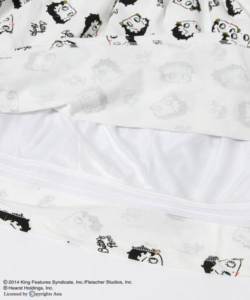 L.D.S.（エルディーエス）の「BETTY BOOP ワンピース（ワンピース・レディース・ホワイト系/ブラック系/レッド系・FREE）」の7枚目の写真