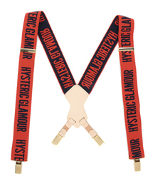 レア　美品　　ヒステリックグラマー　サスペンダー HYSTERIC GLAMOUR（ヒステリックグラマー）の「LOGO