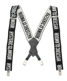 HYSTERIC GLAMOUR | LOGO サスペンダー(サスペンダー)