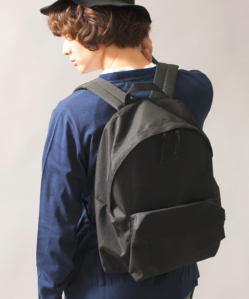 BEAUTY&YOUTH UNITED ARROWS（ビューティーアンドユースユナイテッドアローズ）の「BY コーデュラ デイパック/リュック◆（バックパック/リュック・メンズ・ライトグレー/ダークグレー/ベージュ/ピンク/ホワイト/ブラック/ネイビー/パープル/ケリー/コバルトブルー・フリー）」の3枚目の写真