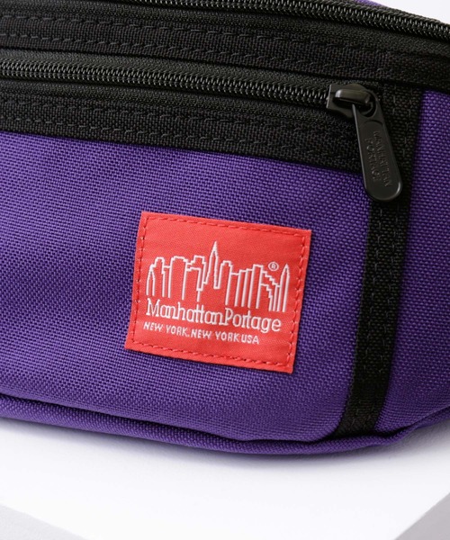 Manhattan Portage(マンハッタンポーテージ)の「Manhattan Portage/マンハッタンポーテージ WEST ボディバッグ/B1101 ウエストバッグ(ボディバッグ/ウエストポーチ・メンズ・ブラック/パープル/ネイビー/グレー/レッド/グリーン・FREE)」の14枚目の写真