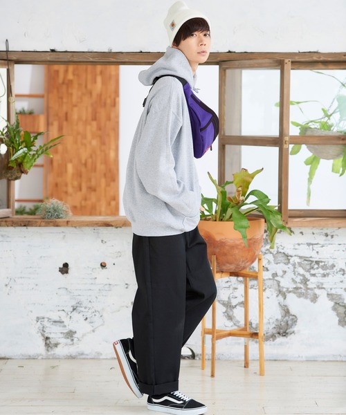 Manhattan Portage(マンハッタンポーテージ)の「Manhattan Portage/マンハッタンポーテージ WEST ボディバッグ/B1101 ウエストバッグ(ボディバッグ/ウエストポーチ・メンズ・ブラック/パープル/ネイビー/グレー/レッド/グリーン・FREE)」の17枚目の写真