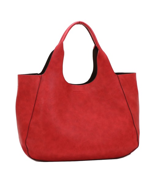 GUSCIO(グッシオ)の「【グッシオベーシック】3WAYトートバッグ×ショルダー ショルダーバッグ付(トートバッグ・レディース・ブラック/ネイビー/レッド/イエロー/オレンジ/アイボリー/ダークグレー/ラベンダー/ブラウン系その他/ベージュ系その他/グリーン系その他/ライトグリーン・FREE)」の14枚目の写真