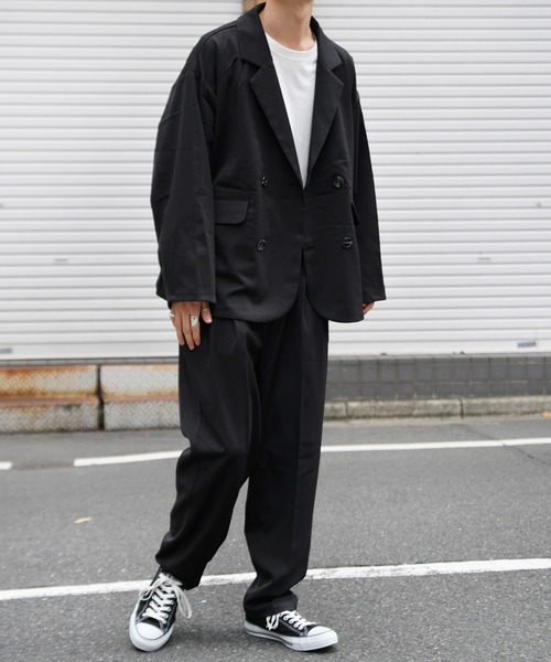 kutir(クティール)の「ワイドテーパードスラックスパンツ setup(その他パンツ・メンズ・ブラック/ベージュ/ベージュ系その他・SMALL/MEDIUM/LARGE)」の12枚目の写真