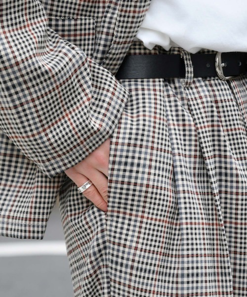 kutir(クティール)の「ワイドテーパードスラックスパンツ setup(その他パンツ・メンズ・ブラック/ベージュ/ベージュ系その他・SMALL/MEDIUM/LARGE)」の17枚目の写真